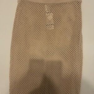 Cotton On Beige Open-Knit Maxi Skirt